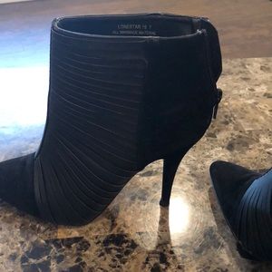Black ankle boots